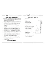 Предварительный просмотр 3 страницы Tobi KB-1126 Instruction Manual