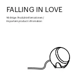 TOBIAS GRAU FALLING IN LOVE Important Product Infromation предпросмотр