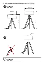 Preview for 2 page of TOBIAS GRAU MY TABLE LT00-0 Assembly Instructions Manual