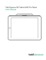 Tobii Dynavox SC Pro Tablet User Manual preview