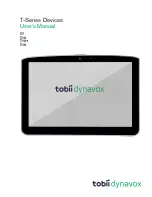 Tobii Dynavox T10+ User Manual preview