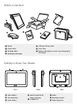 Предварительный просмотр 2 страницы Tobii Dynavox TD I-110 Getting Started Manual