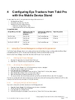 Preview for 17 page of Tobii Pro Mobile Device Stand User Manual