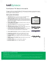 Preview for 15 page of Tobii Dynavox T10 Quick Start Manual