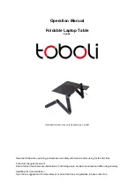 toboli 63042 Operation Manual preview