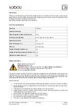 Preview for 3 page of toboli 63449 User Manual