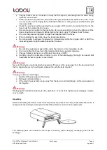 Preview for 5 page of toboli 63449 User Manual