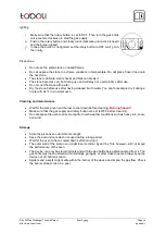 Preview for 10 page of toboli 63449 User Manual