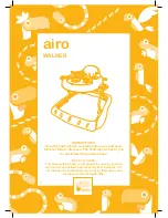 Toco Airo Walker Instructions Manual preview