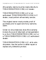 Preview for 14 page of TodaysHighTech E-707-1 Owner'S Manual