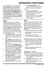 Preview for 27 page of Todd English PRO-SMART 38051 Owner'S Manual