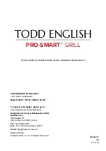 Preview for 36 page of Todd English PRO-SMART 38051 Owner'S Manual