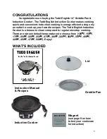 Preview for 3 page of Todd English TEICO1N Instructions & Recipes