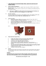 Preview for 8 page of Toekomst Magic4U Reclining Chair User Manual