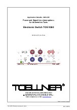 Preview for 1 page of TOELLNER TOE 9260 Series User Manual