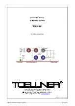 Preview for 1 page of TOELLNER TOE 9261 Instruction Manual