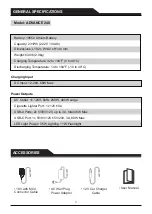 Предварительный просмотр 8 страницы Togo POWER ADVANCE 240 User Manual