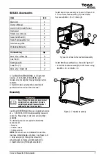 Предварительный просмотр 9 страницы Togo POWER GG3600 Owner'S Manual