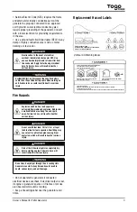 Предварительный просмотр 5 страницы Togo POWER GG8000 Owner'S Manual