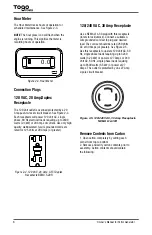 Предварительный просмотр 8 страницы Togo POWER GG8000 Owner'S Manual