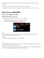 Предварительный просмотр 21 страницы TOGOBOX TGB-102N User Manual