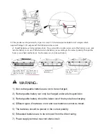 Preview for 12 page of Togyibaby TY818B Instruction Manual