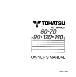 TOHATSU 120A2EPTO Owner'S Manual предпросмотр