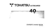 Preview for 1 page of TOHATSU 2 Stroke 40C Owner'S Handbook Manual