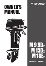 Preview for 3 page of TOHATSU 2 Stroke 9.9D2 Owner'S Manual