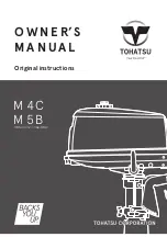 TOHATSU M 4C Owner'S Manual preview