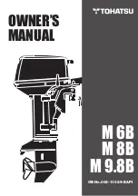 Preview for 3 page of TOHATSU M 6B Owner'S Manual