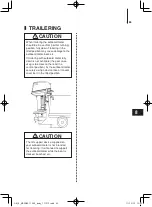 Предварительный просмотр 65 страницы TOHATSU MD 30B2 Owner'S Manual