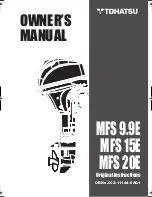 Preview for 3 page of TOHATSU MFS 15E Series Owner'S Manual