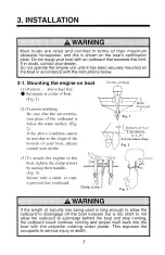 Предварительный просмотр 11 страницы TOHATSU MFS 2 Owner'S Manual