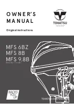 Предварительный просмотр 1 страницы TOHATSU MFS 6BZ Owner'S Manual