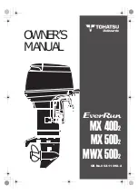 Предварительный просмотр 2 страницы TOHATSU MX 50D2 Owner'S Manual