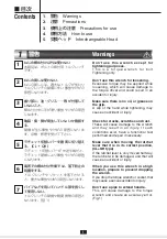 Preview for 2 page of Tohnichi CL2NX8D Operating Instruction