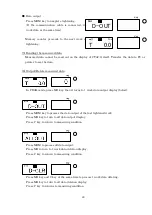 Предварительный просмотр 25 страницы Tohnichi CTA2-G Instruction Manual