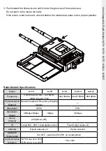 Preview for 3 page of Tohnichi M-FH Operating Instruction