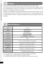 Preview for 4 page of Tohnichi R-CM Operating Instruction