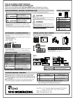 Toho Electronics TTM-J4 Series User Manual preview