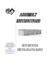 Preview for 1 page of TOI OVAL MAGNUM Series Assembly Instructions Manual