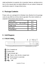 Preview for 7 page of Tojock EVP-101 User Manual