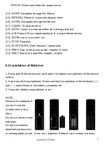 Preview for 10 page of Tojock EVP-101 User Manual