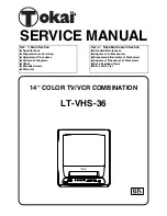 Tokai LT-VHS-36 Service Manual preview