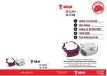 Tokai TB-133PE User Manual предпросмотр