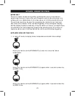 Preview for 25 page of Tokai TC-146W User Manual