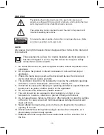 Предварительный просмотр 13 страницы Tokai TCP-137 User Manual