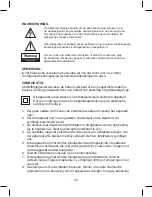 Предварительный просмотр 22 страницы Tokai TCP-137 User Manual