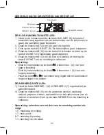 Предварительный просмотр 25 страницы Tokai TCP-137 User Manual